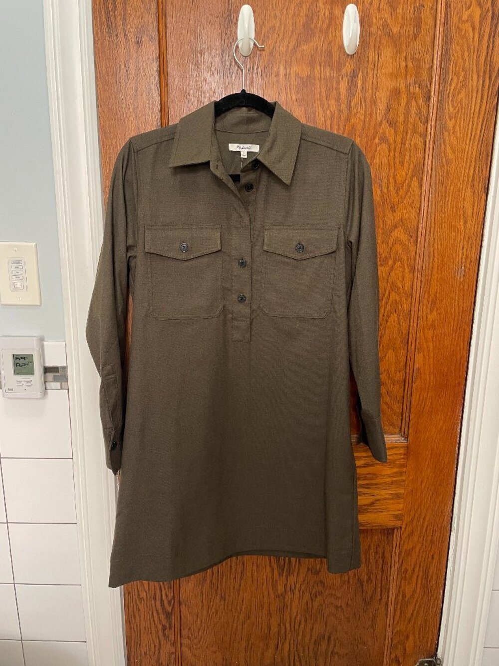 Madewell collared dress